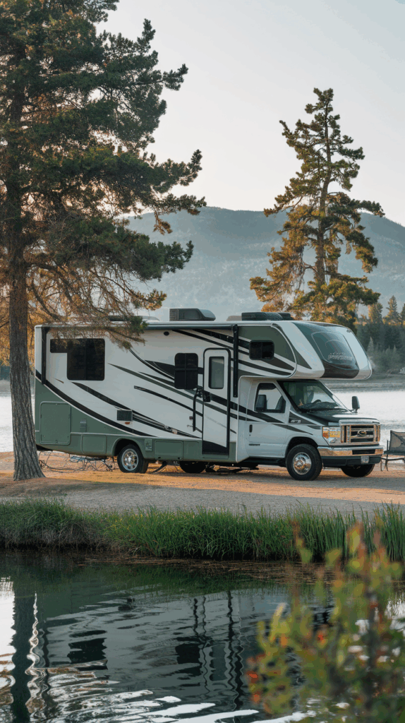 sitting your your RV about to contact us for a minor repair.